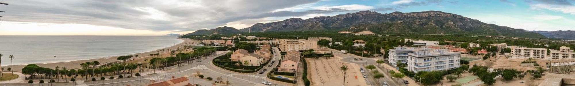 Apartamento Con Terraza, Vistas Playa Y Montana L'L'Hospitalet de l'Infant Eksteriør bilde